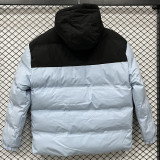 2025-26 XD9901 NK Black Green Hooded Cotton Coat #棉衣