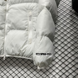 2025-26 LT871 NK Khaki White Hooded Cotton Coat #棉衣