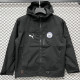 2025-26 Man City Black Outdoor Jackets #Y017冲锋衣