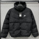 2025-26 LT871 NK Black Hooded Cotton Coat #棉衣