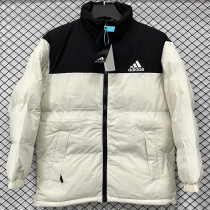 2025-26 X9001 AD Black White Hooded Cotton Coat #棉衣