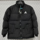 2025-26 X9001 AD Black Hooded Cotton Coat #棉衣