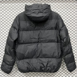 2025-26 LT871 NK Black Hooded Cotton Coat #棉衣