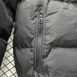 2025-26 LT871 NK Black Hooded Cotton Coat #棉衣