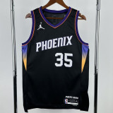 2025-26 SUNS DURANT #35 Black Top Quality Hot Pressing NBA Jersey