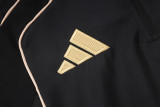 2025-26 ARS Black Half Pull Tracksuit #B25113(半拉链)