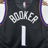 2025-26 SUNS BOOKER #1 Black Top Quality Hot Pressing NBA Jersey