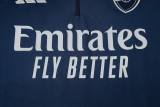 2025-26 ARS Royal blue Half Pull Tracksuit #B25102(半拉链)