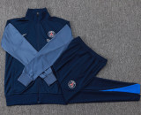 2025-26 PSG Royal blue Kids Jacket Tracksuit #E25177(童装)
