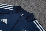 2025-26 ARS Royal blue Half Pull Tracksuit #B25102(半拉链)