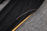 2025-26 ARS Black Half Pull Tracksuit #B25113(半拉链)