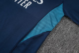 2025-26 ARS Royal blue Half Pull Tracksuit #B25102(半拉链)