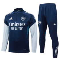 2025-26 ARS Royal blue Half Pull Tracksuit #B25102(半拉链)