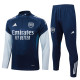 2025-26 ARS Royal blue Half Pull Tracksuit #B25102(半拉链)