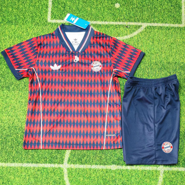 2025-26 Bayern Red Casual Edition Kids Training