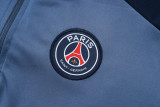 2025-26 PSG Gray Kids Half Pull Tracksuit #E25175(童装)(半拉链)