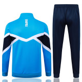 2025-26 Napoli Lake blue Kids Jacket Tracksuit #E25191(童装)