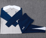 2025-26 TOT Light gray Kids Half Pull Tracksuit #E25185(童装)(半拉链)