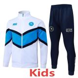 2025-26 Napoli White Kids Jacket Tracksuit #E25190(童装)