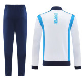 2025-26 Napoli White Jacket Tracksuit #02