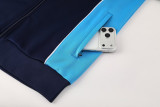 2025-26 Napoli Black Jacket Tracksuit #02