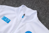 2025-26 Napoli White Kids Jacket Tracksuit #E25190(童装)