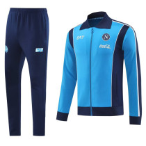 2025-26 Napoli Fancy blue Jacket Tracksuit #02