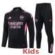 2025-26 ARS Black Kids Half Pull Tracksuit #E25187(童装)(半拉链)
