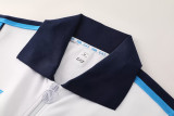 2025-26 Napoli White Jacket Tracksuit #02