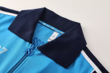 2025-26 Napoli Fancy blue Jacket Tracksuit #02