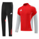 2025 AD Red Half Pull Tracksuit #AB09 (半拉链)