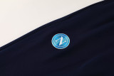 2025-26 Napoli Black Jacket Tracksuit #02