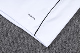 2025-26 ARS White Kids Half Pull Tracksuit #E25186(童装)(半拉链)