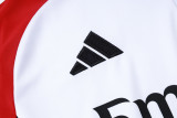 2025-26 ARS White Kids Half Pull Tracksuit #E25186(童装)(半拉链)