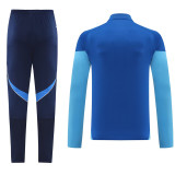 2025 AD Fancy blue Half Pull Tracksuit #AB09 (半拉链)