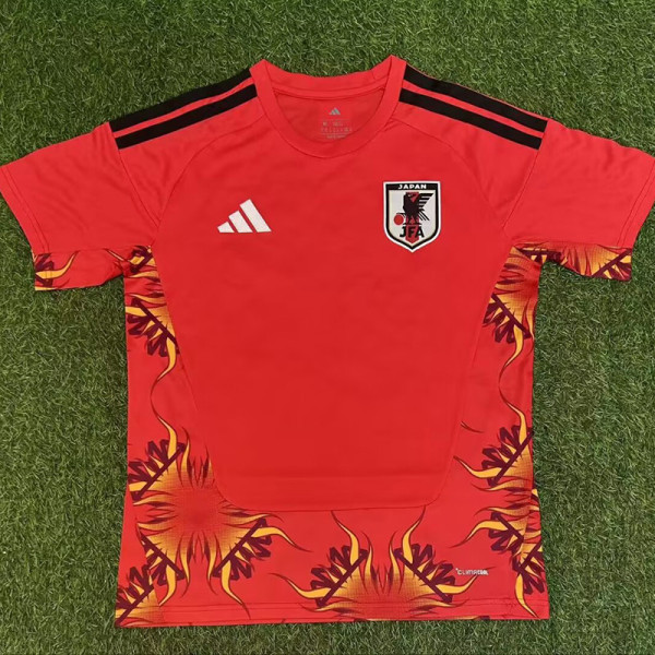2026-27 Japan Red Goalkeeper Fans Soccer Jersey