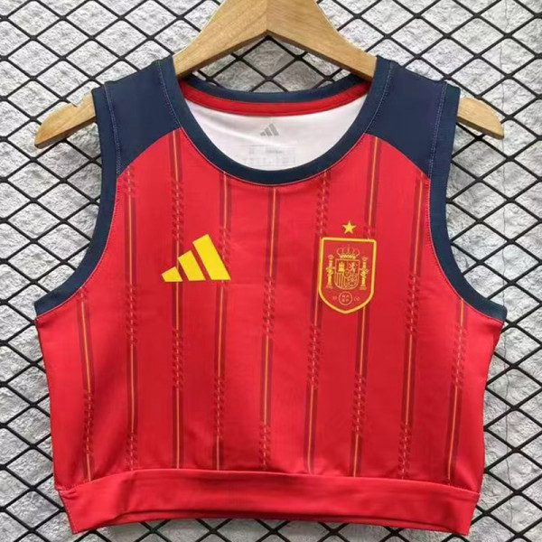 2026-27 Spain Home Women Yoga Vest (女背心)
