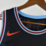 2025-26 BULLS BUZELIS #14 Black City Edition Top Quality Hot Pressing NBA Jersey