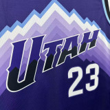 2025-26 JAZZ MARKKANEN #23 Purple Top Quality Hot Pressing NBA Jersey