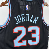 2025-26 BULLS JORDAN #23 Black City Edition Top Quality Hot Pressing NBA Jersey