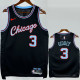2025-26 BULLS GIDDEY #3 Black City Edition Top Quality Hot Pressing NBA Jersey