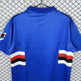 1993-1994 Sampdoria Home Retro Soccer Jersey