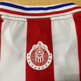 2016-2017 Chivas Guadalajara 110th Anniversary Home Long Sleeve Retro Soccer Jersey (长袖)