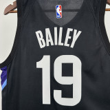 2025-26 JAZZ BAILEY #19 Black Top Quality Hot Pressing NBA Jersey (Trapeze Edition) 飞人版