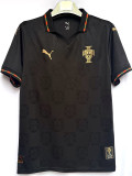 2025-26 Portugal Black Special Edition Player Version Soccer Jersey (有领)
