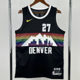 2025-26 Nuggets MURRAY #27 Black City Edition Top Quality Hot Pressing NBA Jersey