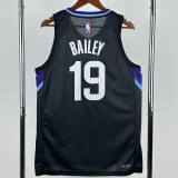 2025-26 JAZZ BAILEY #19 Black Top Quality Hot Pressing NBA Jersey (Trapeze Edition) 飞人版