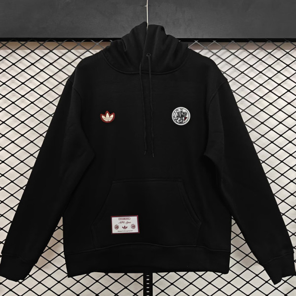 2025-26 Ajax Black Hoody 黑色(加绒)