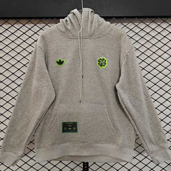 2025-26 Celtic Gray Hoody 灰色(加绒)
