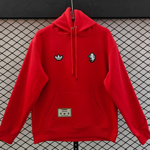 2025-26 JUV Red Hoody 红色(加绒)